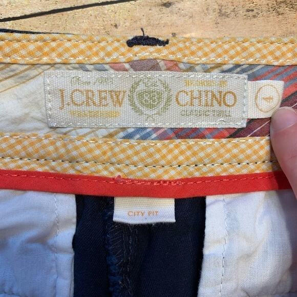 J. Crew Navy Chino 3” Twill Shorts City Fit - Picture 4 of 5